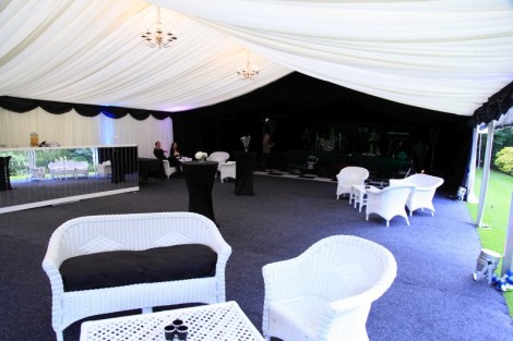 This was a FAB 60th Birthday party in a marquee